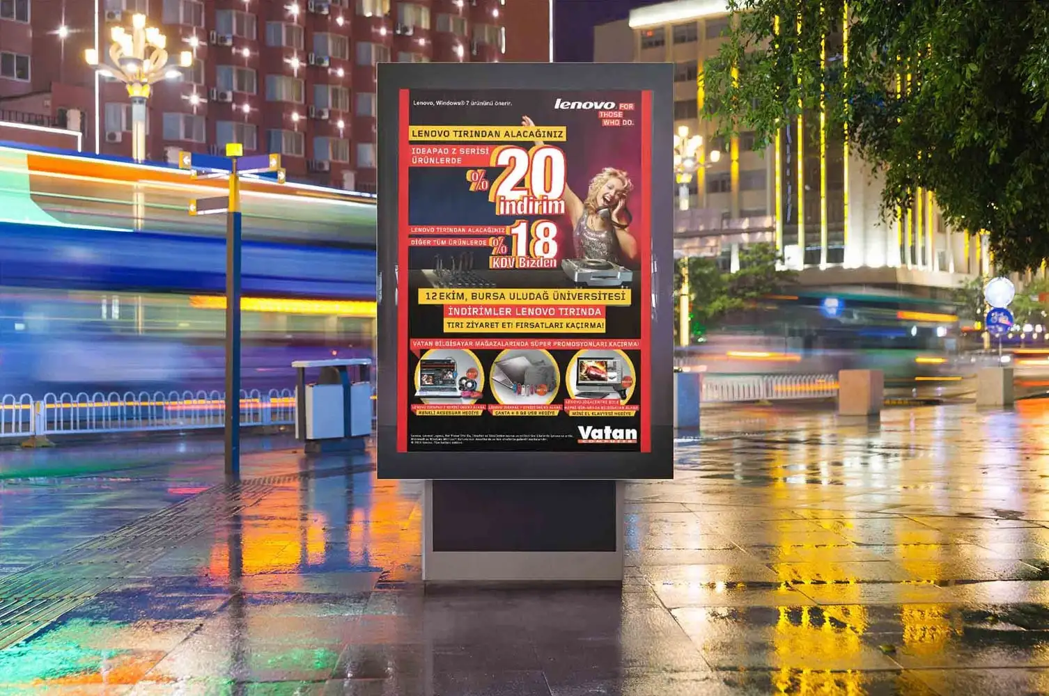 Lenovo Billboard Tasarımı