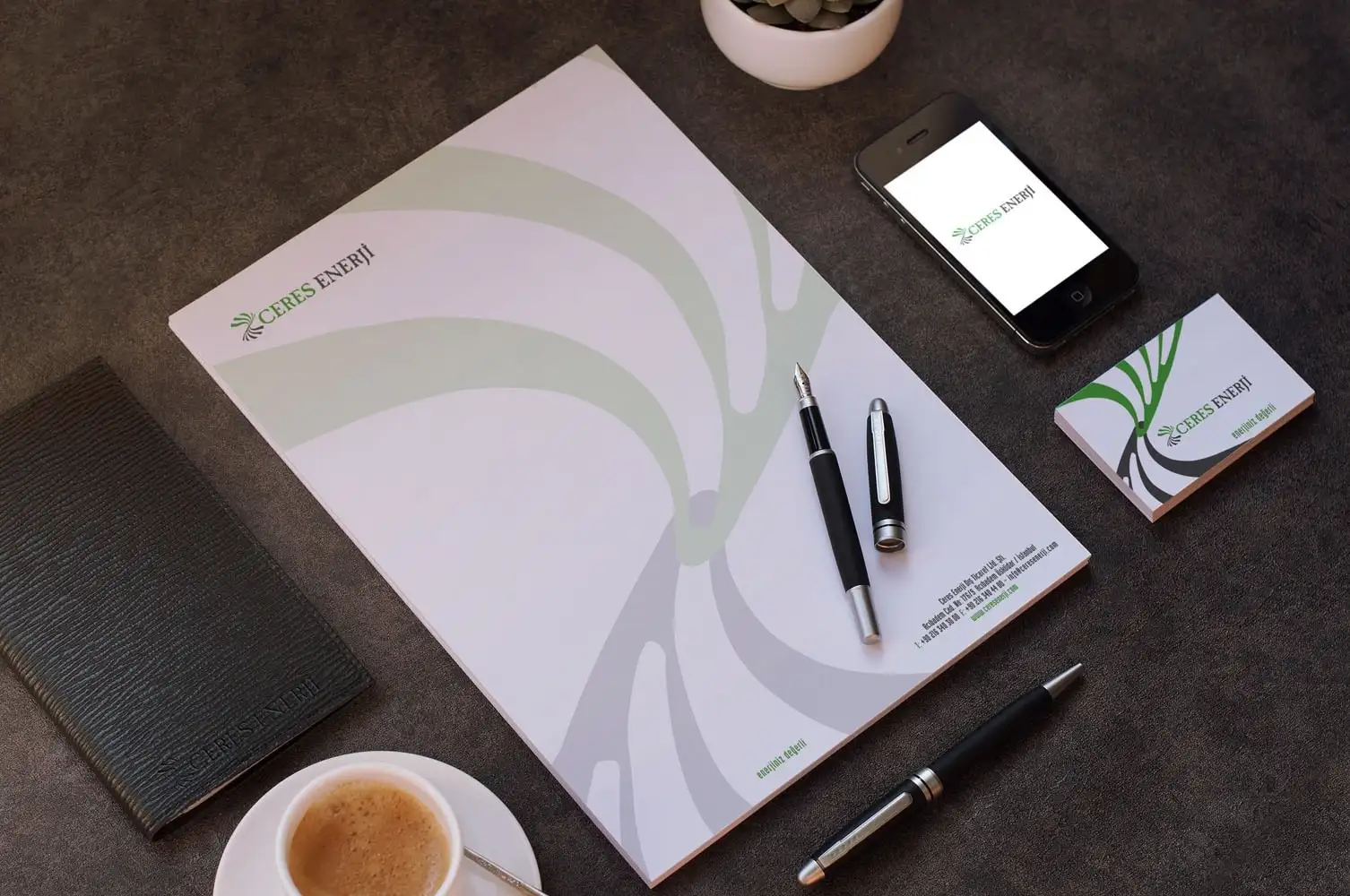 Ceres Enerji Kurumsal Kimlik Tasarımı