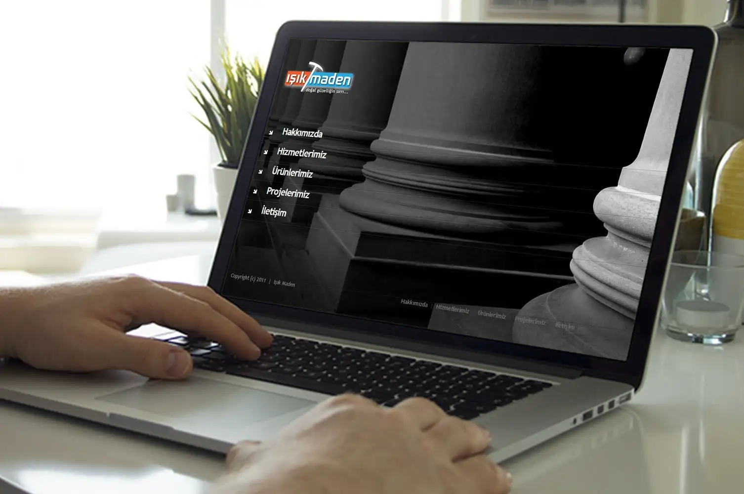 Işık Maden Web Sitesi Tasarımı