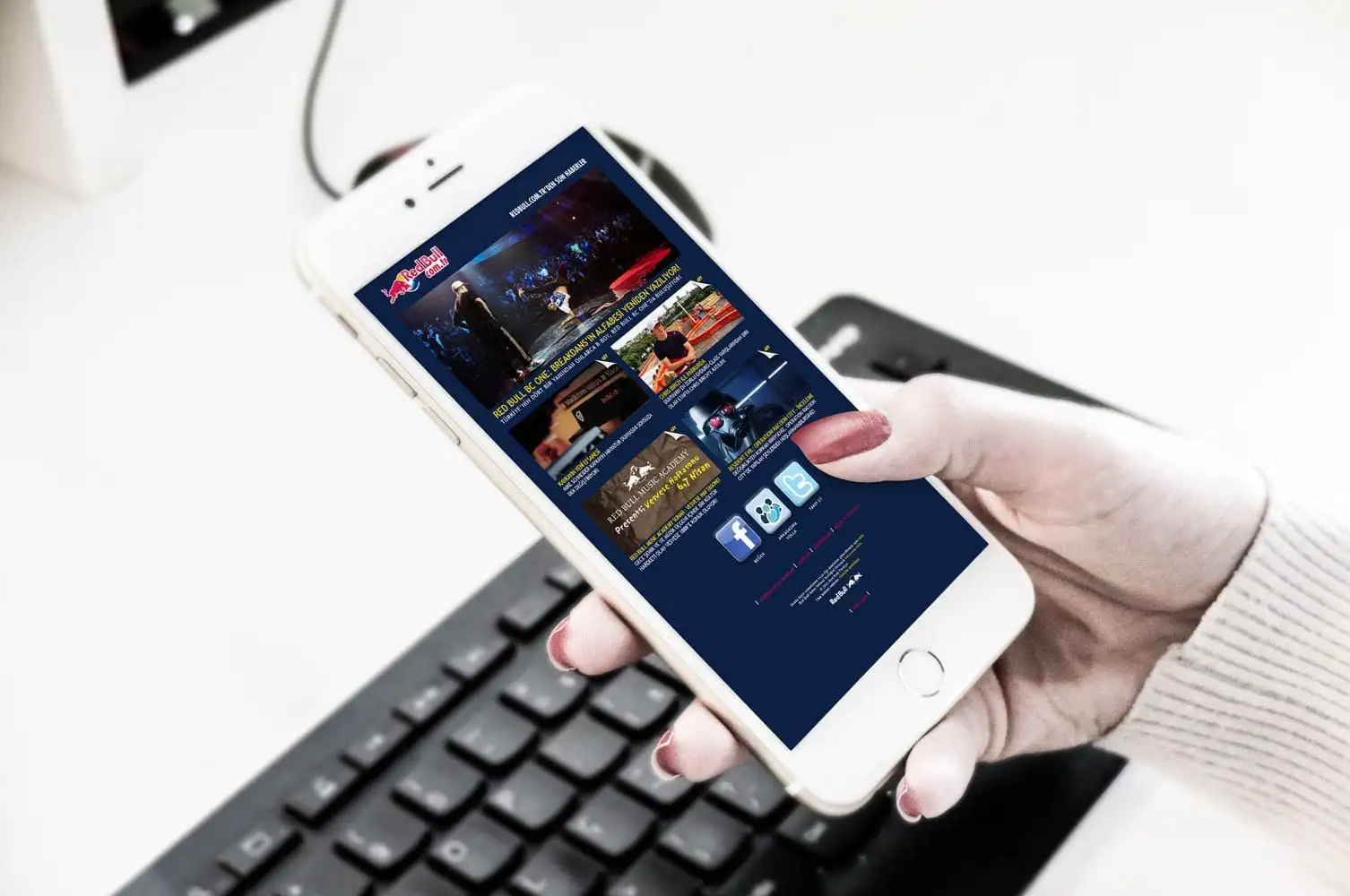 Redbull Dijital Aplikasyon Tasarımı