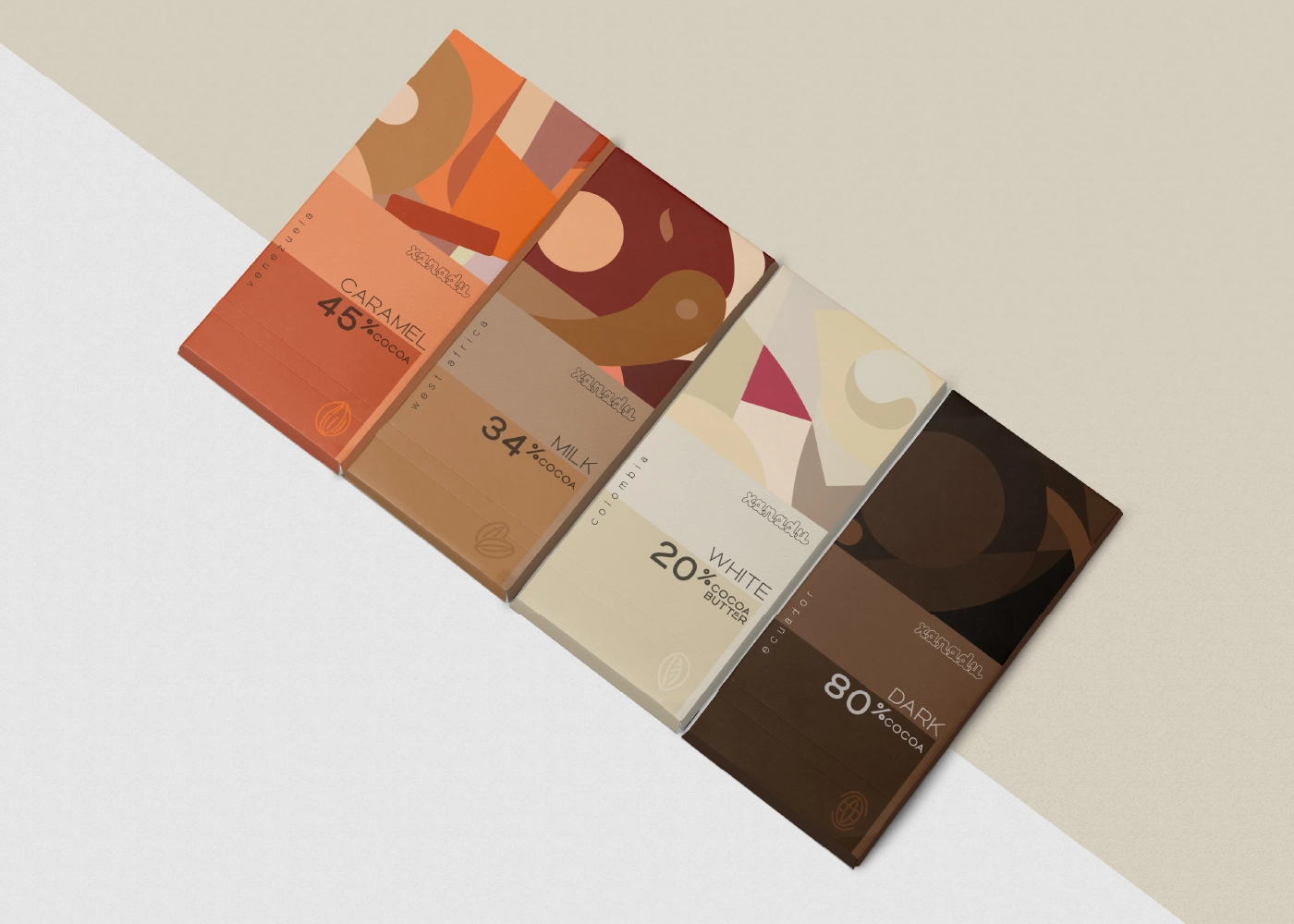 Xanadu Chocolate Ambalaj Tasarımı 2